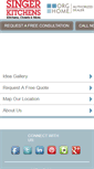 Mobile Screenshot of closets.singerkitchens.com